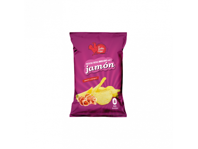 Patatas Onduladas sabor Jamón