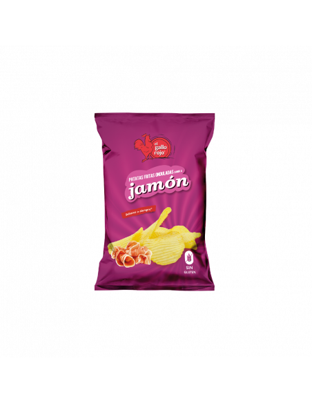 Patatas Onduladas sabor Jamón