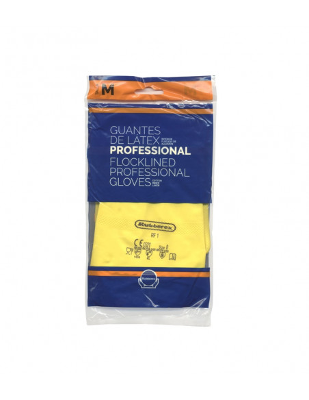 Guante Semi-industrial Látex Flocado Premium