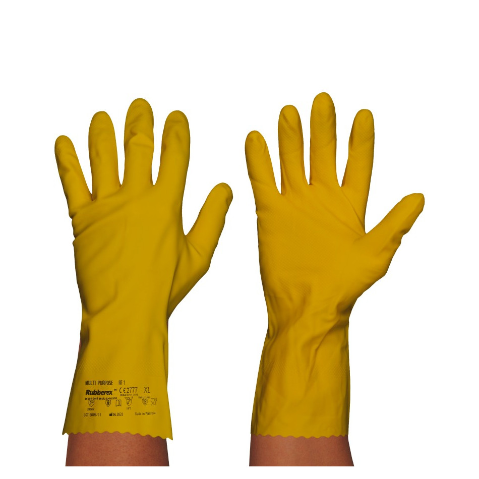 Guante Semi-industrial Látex Flocado Premium