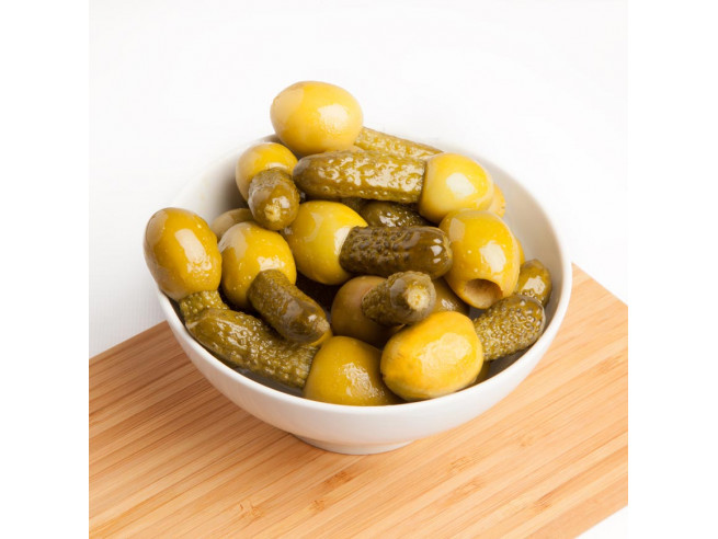 Aceituna Gordal con Pepinillo