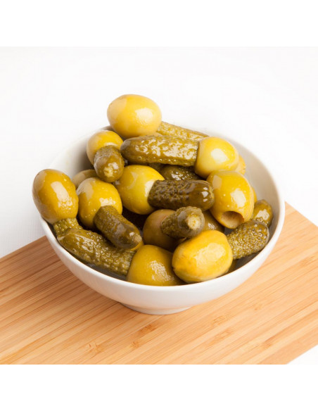 Aceituna Gordal con Pepinillo
