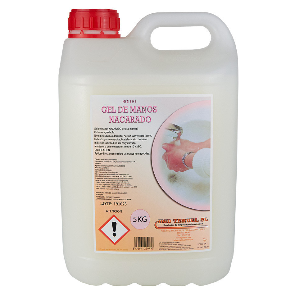 Jabón Lavamanos Nacarado