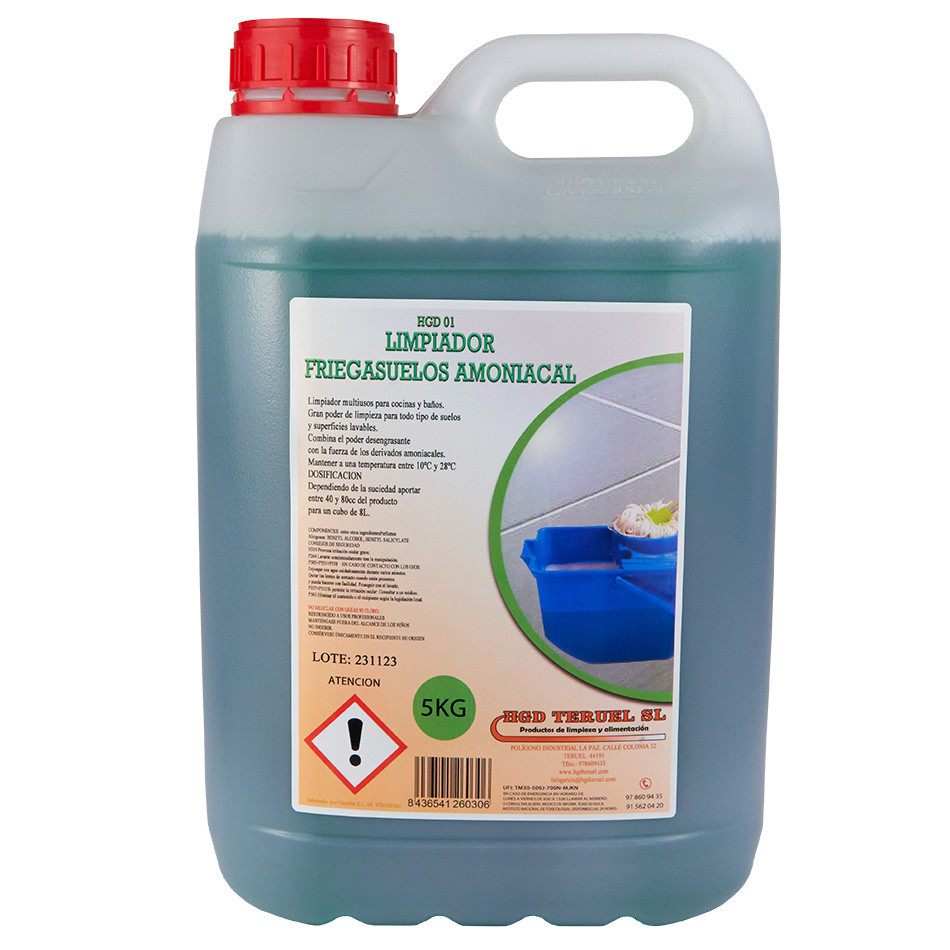 Limpiador Fregasuelos Amoniacal