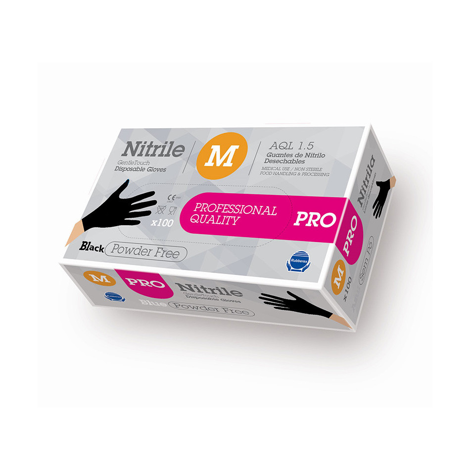Guante Nitrilo Negro
