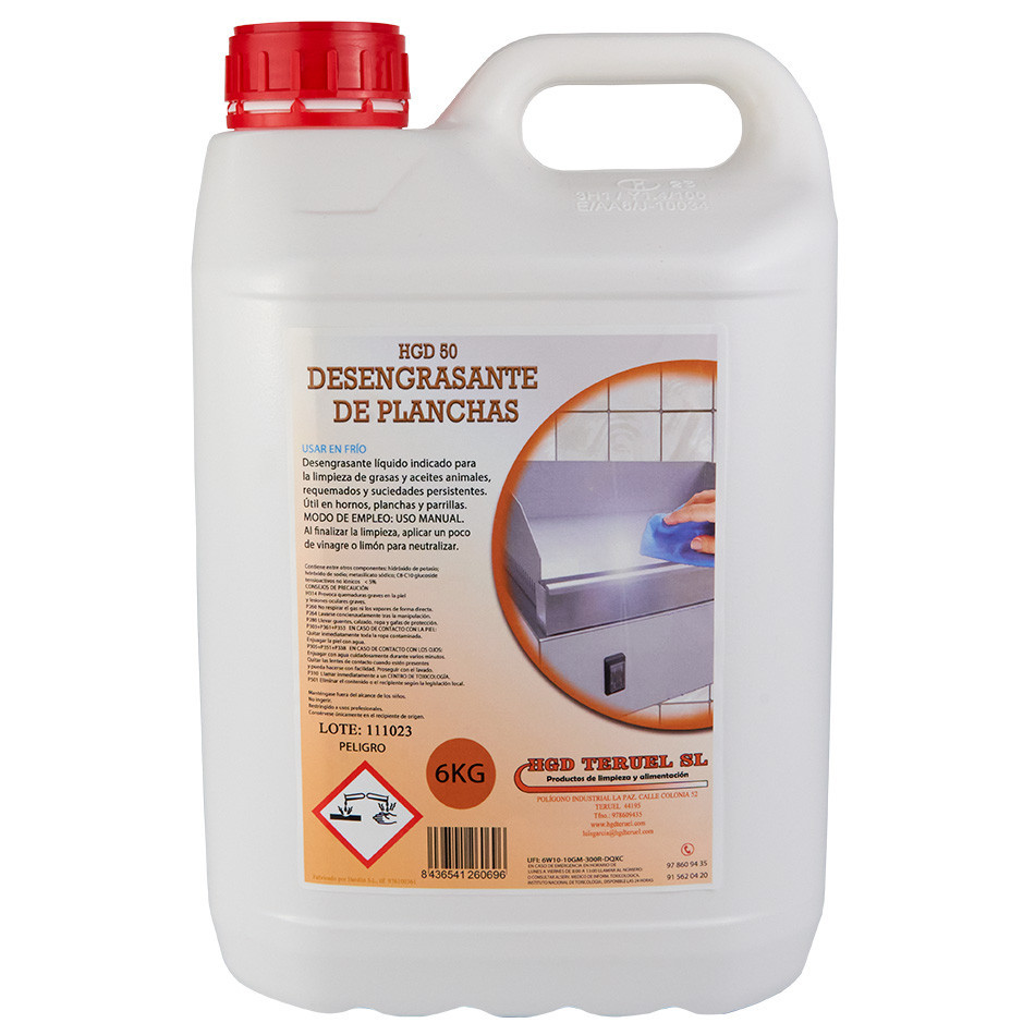 Desengrasante Planchas