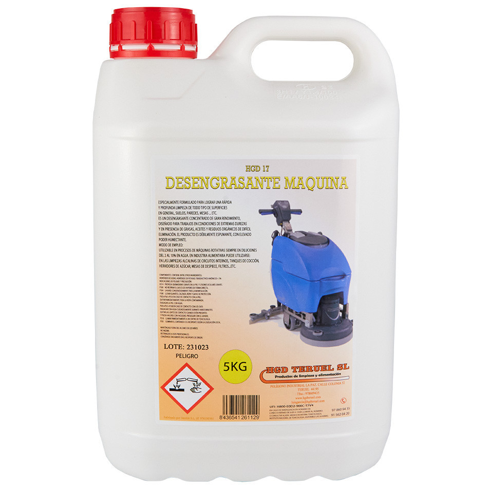 Desengrasante Máquina Fregadora HGD