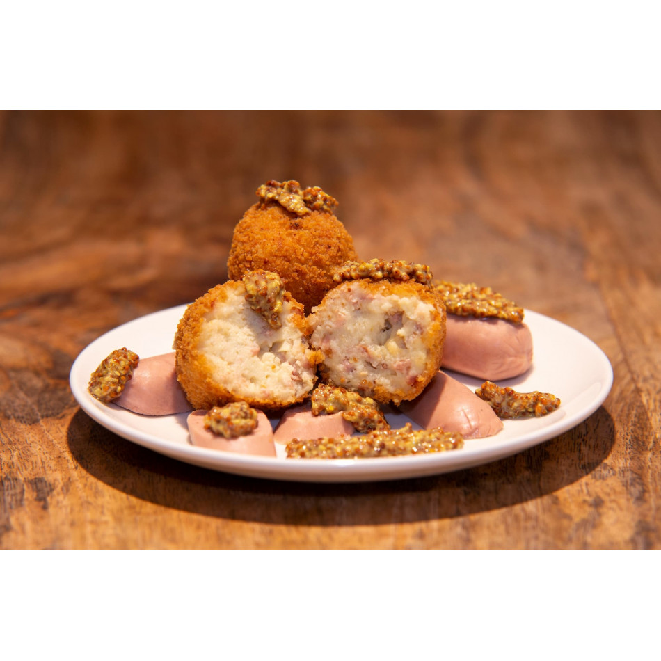 Croqueta Frankfurt con Mostaza