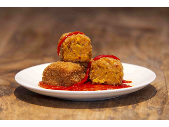 Croquetas de Ternasco al Chilindrón